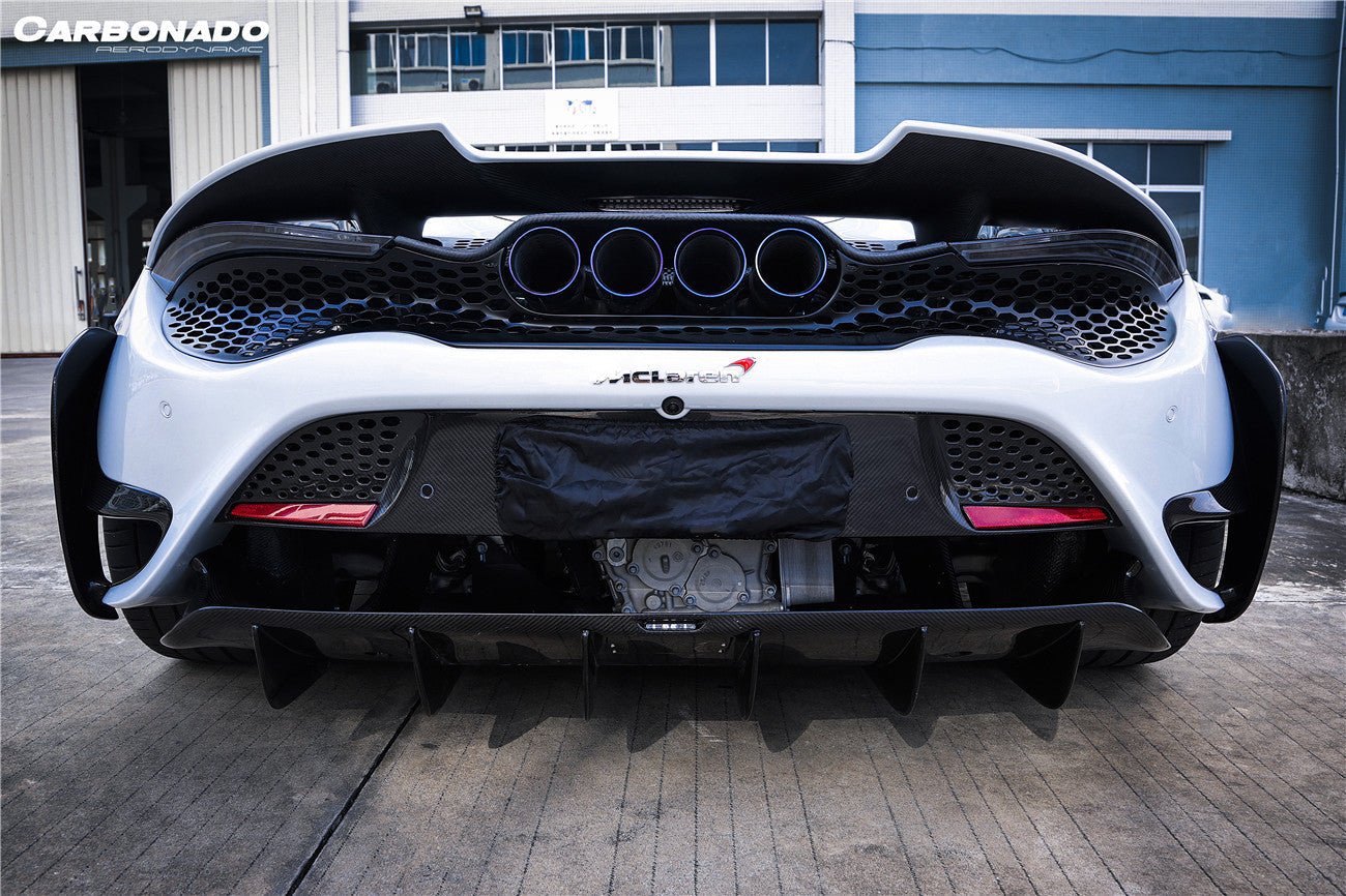 2017 - 2022 McLaren 720s 765LT-Style Rear Bumper and Wing
